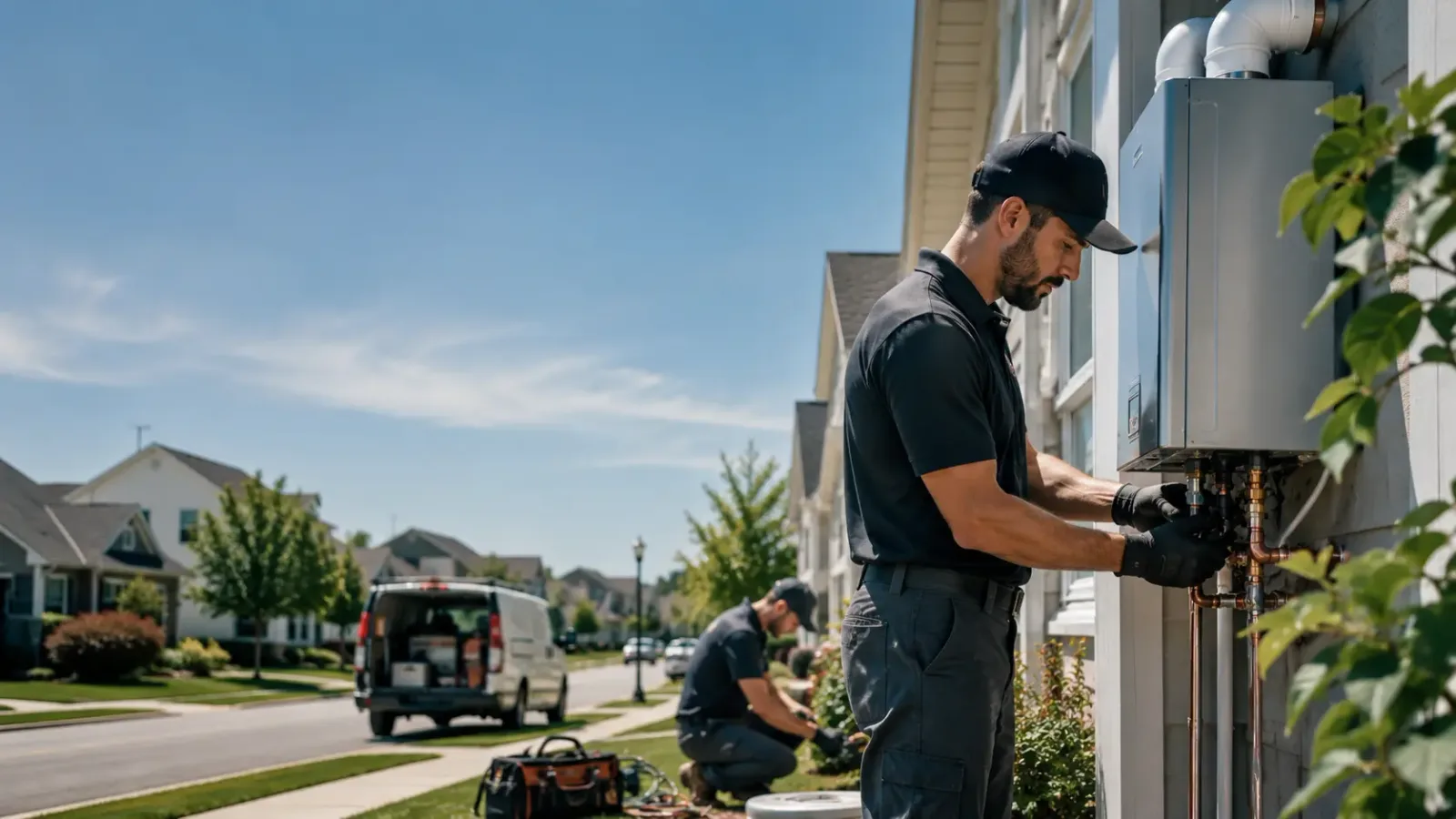Tankless Water Heater Installation in Feesburg, OH